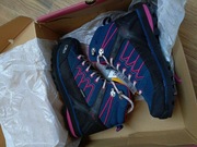 Skórzane Buty trekkingowe CMP Moon Mid 31Q4796 wodoodporne VIBRAM Ortholite