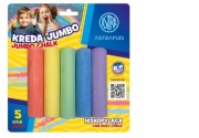 kreda gruba chodnikowa JUMBO ASTRA FUN 5 sztuk kolorowa
