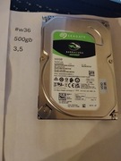 dysk twardy 500gb 3.5 sprawny #w36