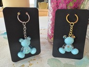 Brelok/zawieszka żywica Miś /handmade