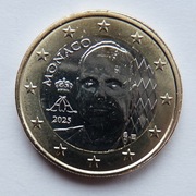 MONAKO 2025 1 EURO UNC !!!!!!!!!!