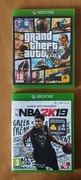 Zestaw dwóch gier - NBA2K19 + Grand Theft Auto Five