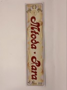 Tablica samochodowa na wesele ozdobna