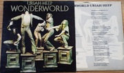 URIAH HEEP Wonderworld 1974 WINYL LP PRESS ENGLAND EXC- 