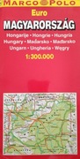 Węgry - mapa samochodowa