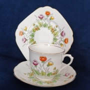 **filiżanka SPRINGTIME pierwszy wzór porcelana Royal Albert Crown 1927+