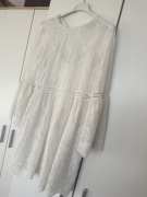 Sukienka krótka ZARA boho haftowana S