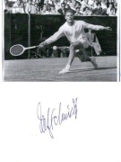 Schmidt Ulf tenis autograf Wimbledon 1958