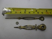 PIĘKNE MOSIĘŻNE WSKAZÓWKI DO STAREGO ZEGARA 