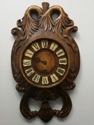 Zegar ścienny ręcznie rzeźbiony!! 