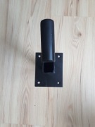 Uchwyt antenowy ocynk malowany - czarny