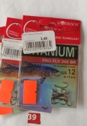 Haczyki Titanium Pro Fly nr.12 / 10 szt.