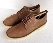 Skórzane półbuty trzewiki Clarks  nowe r. 39 uniseks Oxford Derby