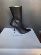 Botki skórzane Calvin Klein 