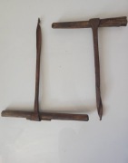 Świder ręczny do drewna vintage 