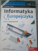 Podręcznik do informatyki - Informatyka Europejczyka 1 - Wydawnictwo Helion