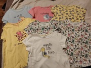 Lupilu zestaw 7 bluzeczek dziewczęcych w rozm. 110/116