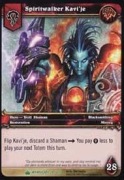 WoW TCG - Spiritwalker Kavi'je 18/220 Wrathgate