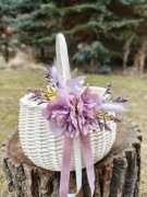 Gotowa dekoracja koszyczka wielkanocnego ozdoba do własnego montażu 