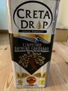 Oliwa z oliwek Creta Drop Extra Virgin ŚWIEŻY ZLEW 5l