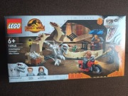LEGO Jurassic World 76945 Atrociraptor pościg na motocyklu NOWE