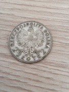 Moneta srebna głowa kobiety 32 rok 2 zł