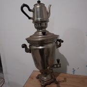 Samowar elektryczny z czajnikiem. Radziecki CCCP 1980r.