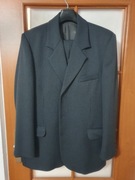 Garnitur męski szary grafitowy Joop! 3-częściowy r. XL 54 wełna w linie