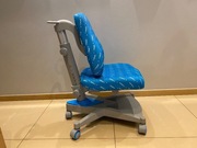 Ergodesk fotel biurkowy regulowany niebieski