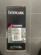 Lexmark C5220MS (C522A3MG) - oryginalny toner,czerwony