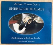 Sherlock Holmes, Zniknięcie młodego lorda - audiobook 2xCD, stan idealny