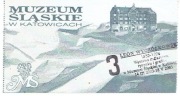 Katowice 2003, 1 bilet Muzeum Śląskie, Leon Wyczółkowski grafika i malarst.
