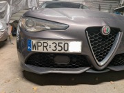 Ramka mocowania tablicy rejestracyjnej Alfa Romeo Giulia / Stelvio / 4C