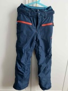 Spodnie dziecięce narciarskie zimowe WANABEE niebieskie 10 lat 140 cm
