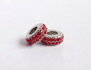 Koralik separator z kamyczkami KOLORY - nowy