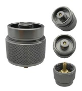 Adapter do kuchenek turystycznych Konwerter złącza zbiornika gazu US/CA