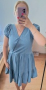 Sukienka damska jeansowa oversize, rozmiar M, nowa
