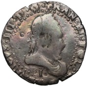 Henryk Walezy, 1/2 franka 1586-I, Limoges