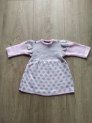 Sukienka dzianinowa 68/74