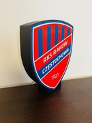 Lampka LED Raków Częstochowa – logo klubu | druk 3D | USB | 22 cm