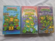 Wojownicze Żółwie Ninja animacja kaseta VHS angielska wersja