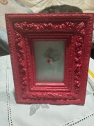 Ramka stojąca czerwona 