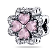 Kwiat Jabłoni Kwiatek Serca Nowy Charms Zawieszka charm's srebro 925