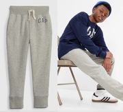 GAP dresy spodnie dresowe szary melanż 12 13 lat