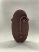 Naturalna Brązowa Świeca Sojowa Twarz IV Handmade