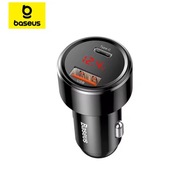 Baseus Ładowarka samochodowa USB USB-C Quick Charge 4.0 45W