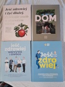 JEŚĆ ZDROWIEJ Warzywa i Owoce zestaw książek Lidla 4szt