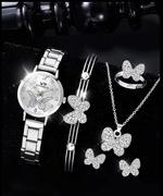 Zegarek plus bransoletki,kolczyki komplet 