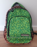 Plecak szkolny tornister Kayokki wzór Minecraft wodoodporny Empik 15l