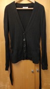 Czarny kardigan sweter Taranko 34 XS